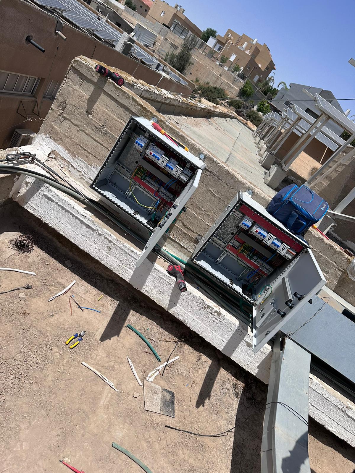 קבלן חשמל ברמת גן עבודות חשמל על גגות